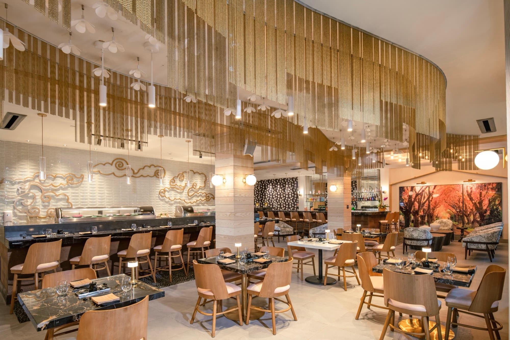 Hanami restaurant at Sandals Dunn’s River