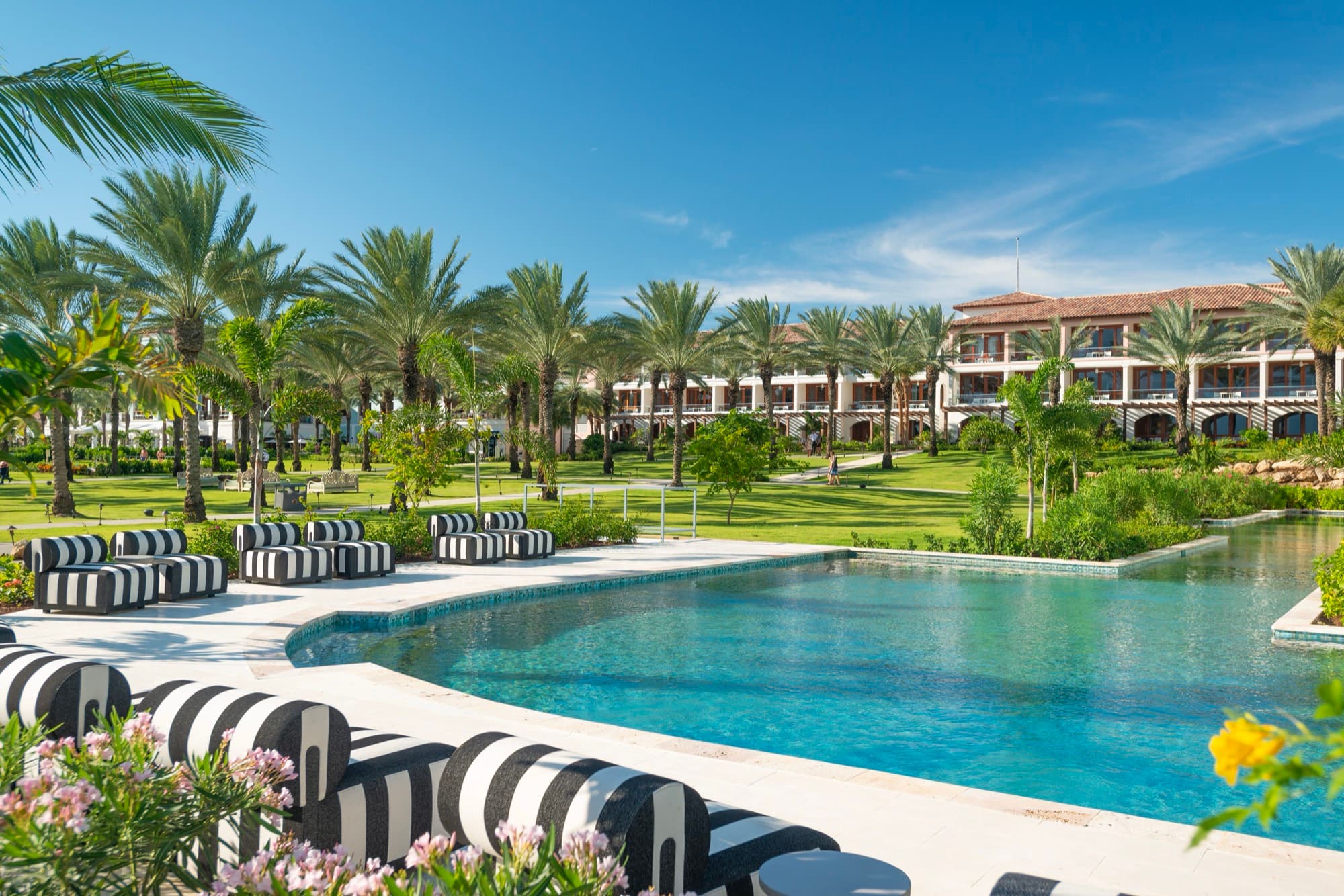 Royal Palms pool at Sandals Royal Curaçao