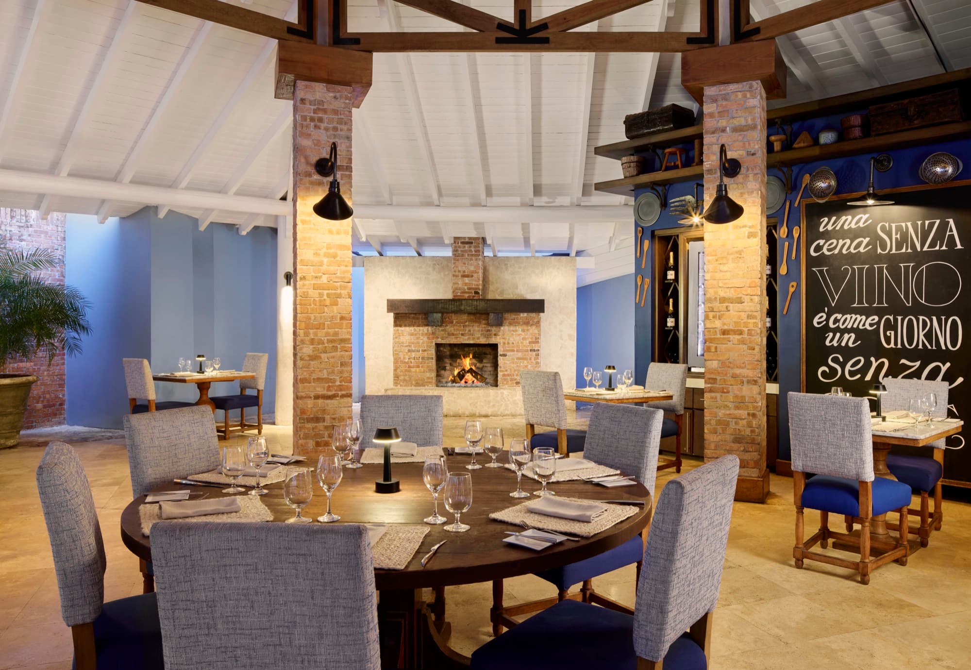 Portofino restaurant at Sandals Barbados